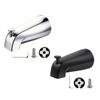 Fashion Tub Spout Easy Installation Bathtub Faucet Shower Diverter Tub Spout Aluminum Alloy Texture for Quick Install