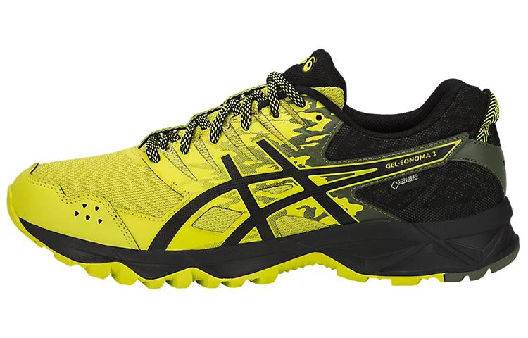 Asics Gel Sonoma 3 Легкие Устойчивые к истиранию Устойчивые к истиранию Низкие Удобные Мужские Желтый Черный T727N-8990 42.5