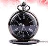 POPETPOP Pocket Watch, Antique Nurse Watch, Keychain, Retro, Simple, Alloy, Silver/Black Dial, Men's, Women's, Backpack, Bag, Pocket, Schoolbag