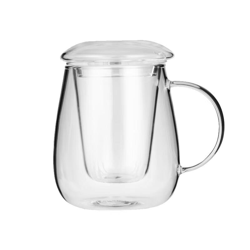 Mushroom Glass Tea Infuser Cup