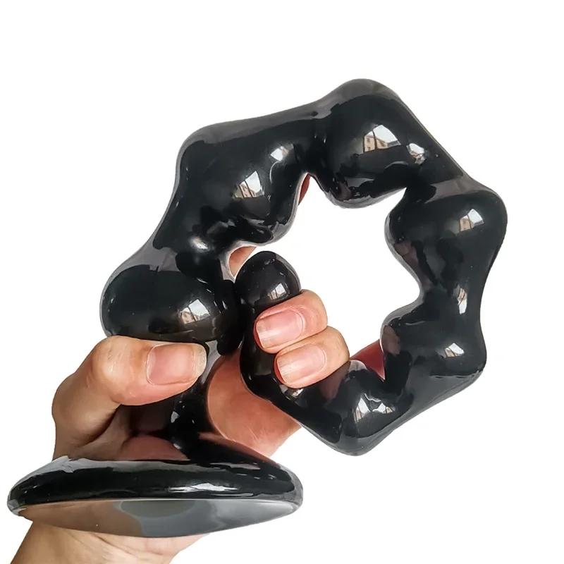 Sexspielzeug Dildo Anal Lang Perlen Saugnapf Großer Po Plug Dilatator Prostata-Massagegerät Ehemann Erotische Artikel für Erwachsene Männer Frauen Schwul