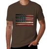 America baseball flag T-Shirt summer top quick-drying kawaii clothes mens workout shirts