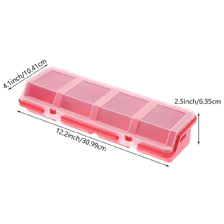 Plastic Sorting Box Tool Part Container Bin with Lid  Jewelry Storage Case Tool Box for Sorting Tools and Accessories