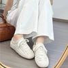 2025 Sommer neue Mesh atmungsaktive weiche Sohle vielseitige Forrest Gump Schuhe Damen Retro Leder Casual Sport Trainingsschuhe