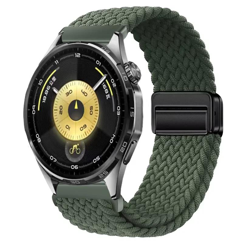 20mm 22mm Magnetisches Nylonarmband für Huawei Watch 5 GT6 Pro GT6 46mm Sportarmband Armband Huawei Watch 4 3 Pro GT5 GT4-3 46mm