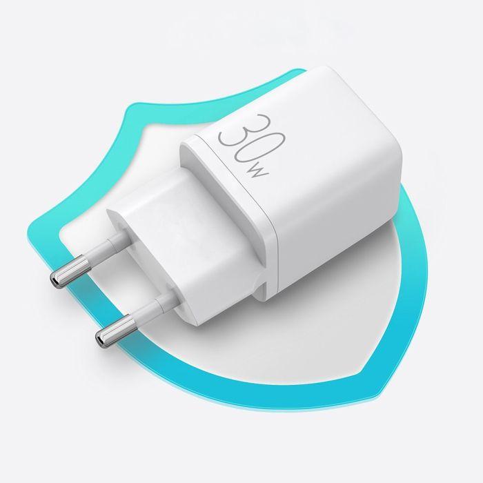 Chargeur USB Type-C - JOYROOM - L-QP303 - 30 W - Charge Rapide - Blanc