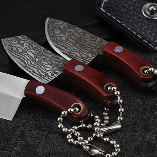 Convenient Chef Pendant Steel Cut Small Design Chrome Keychain Vegetable