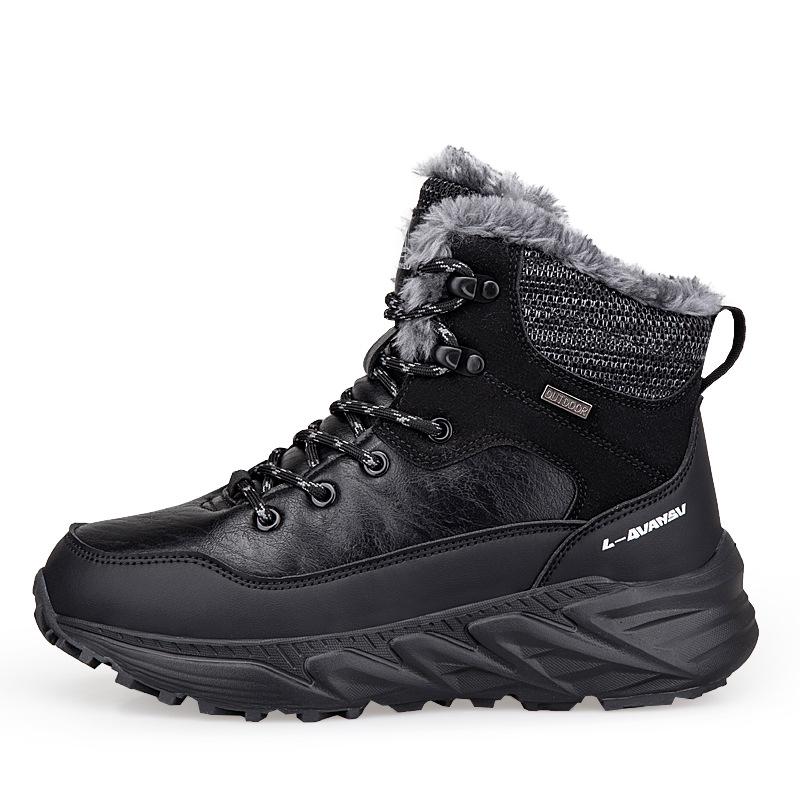 New cotton shoes waterproof snow boots winter velvet sports shoes cold-proof and warm short boots