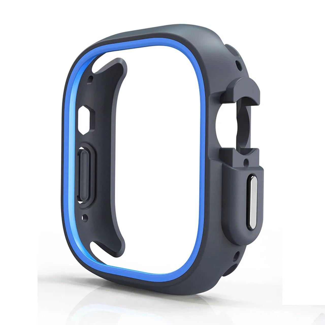 

Для Apple Watch Ultra 49 мм 44 мм 45 мм защитный чехол из ТПУ силиконовый чехол-бампер чехол для iWatch Series 8 7 6 se 5 4 45mm