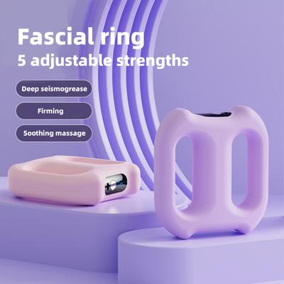 Small Vibration Plate Fitness Ring Digital Display 5 Adjustable Intensity Levels Battery Powered Wireless Exercise Shaker Massager