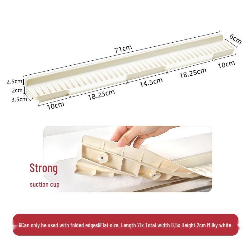 Silicone Draining Mat for Narrow-Edge Sink & Faucet Splash Guard