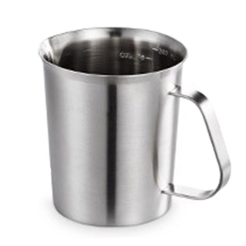 

Утолщенная мерная кружка из нержавеющей стали 304 со шкалой 2000 мл 1000 мл 500 мл Большая емкость для кухни Практичная мерная кружка