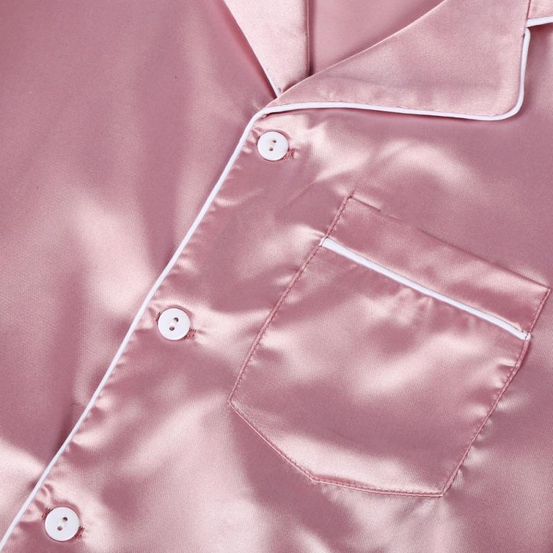 Sommer Baby Kinder Mädchen Jungen Reine Farbe Nachtwäsche Set Langarm Bluse Tops + Schlaf Hosen