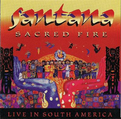 CD SANTANA - Sacred Fire: Ζωντανά στη Νότια Αμερική 3145210822 Polydor 1993 ΗΠΑ Ροκ Μεταχειρισμένο