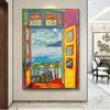 Famous Art Matisse Colorful Landscape Canvas Painting Nordic Wall Art Pictures for Living Room Decoration Cuadros Frameless
