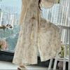 Stile cinese della dinastia Song Hanfu, abiti da donna quotidiani primaverili ed estivi