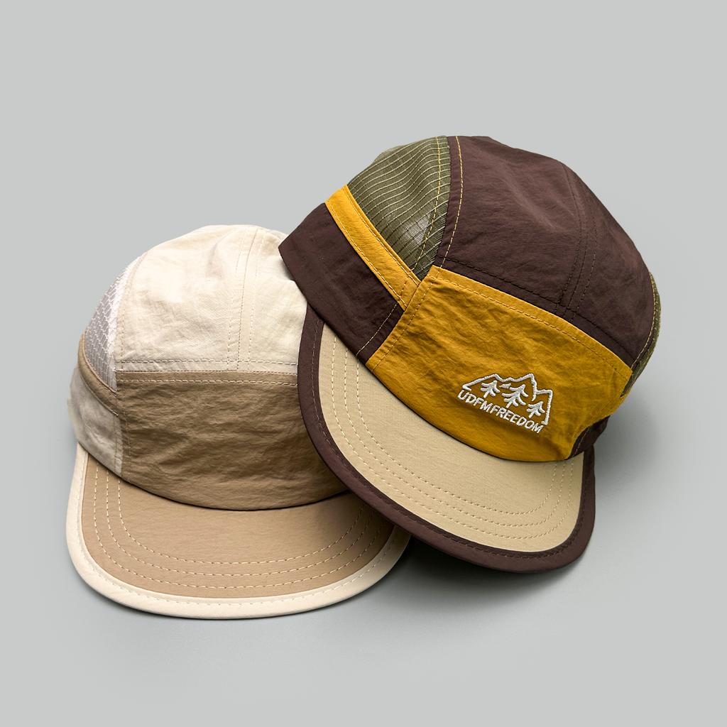 Color Block Embroidered Letters Trees Solid Baseball Hats Outdoor New Unisex Sunshade Quick-Dry Versatile Casual Ins Peaked Caps