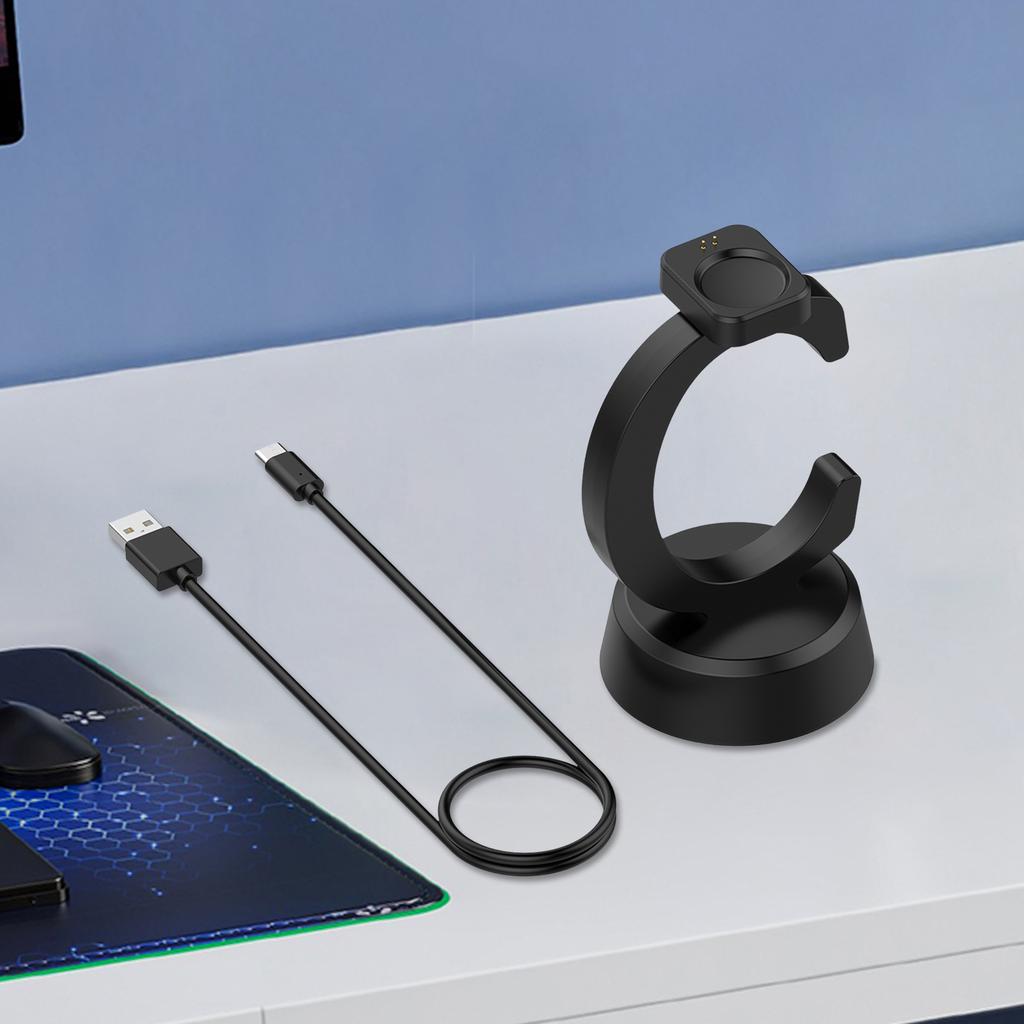 For Huami Amazfit T-REX3 Pro USB Charging Dock Adapter Anti-Slip Magnetic Charging Cable Smart Watch Connector Watch Accessories