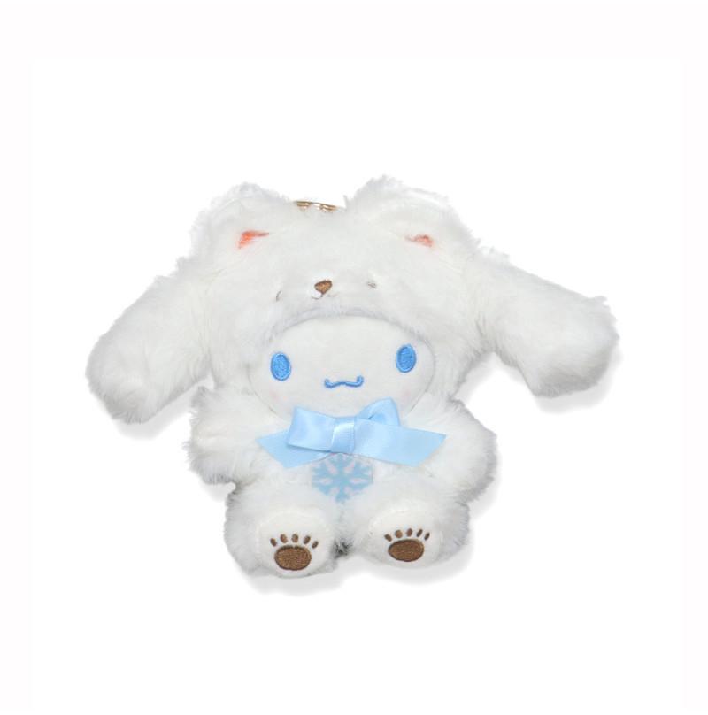 Adorable Plush Toy Keychain With Cute Cartoon Characters Soft And Cuddly 15cm Cinnamoroll Polar Bear