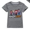 SPY NINJA Sommer Baumwoll T-Shirts Mädchen Kleidung Kinder Cosplay Oberteil Kurzarm T-Shirt für Jungen Tee Kostüme Kawaii Weihnachts-Shirt