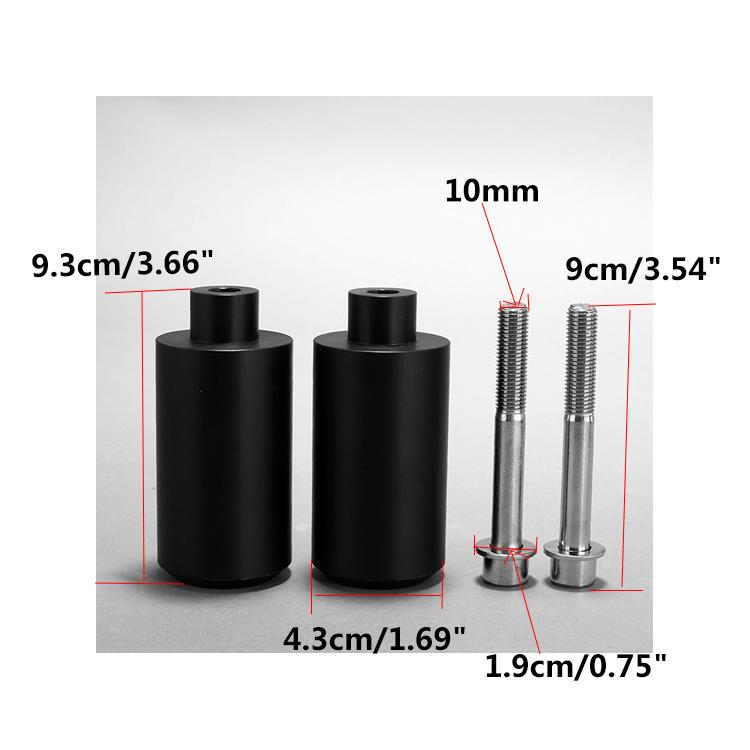 Frame Slider Falling Crash Engine Protector No Cut Frame Slider Crash Pads Falling Protector Fit For Yamaha FZ1 2006-2011