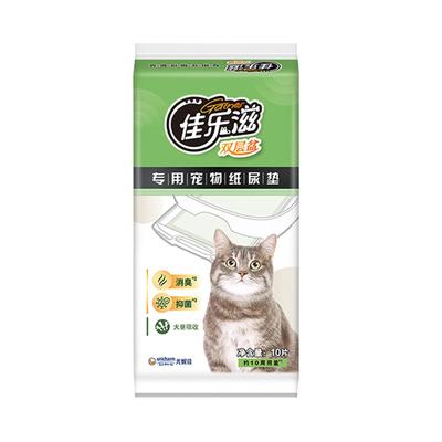 10 τεμάχια πάνας για κατοικίδια και κουτί απορριμάτων Ειδικά μαξιλαράκια για πάνες για γάτα