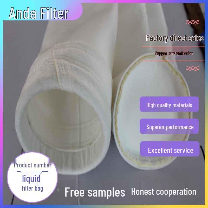 High-Temperature Industrial Pulse Dust Collector Bag for Cement Filters Default