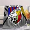 1PC Fc Viktoria Crest Custom Name Patterned Flannel Blanket Suitable For All Seasons For Home Decor Warmth And Comfort Gifts Holiday Present