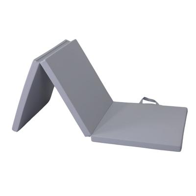 Gymnastic Mattress Satellite 180x60x5 Cm Three-piece - Grey