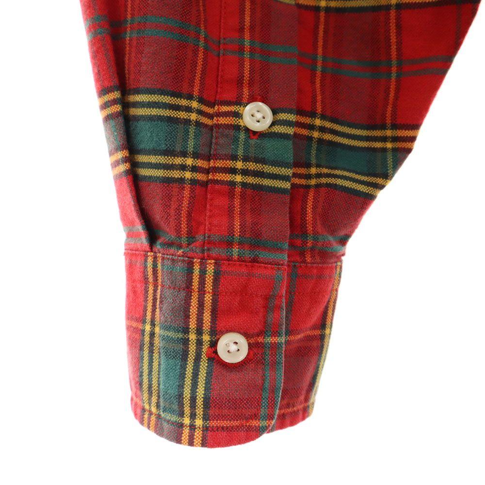 Polo by Ralph Lauren 80. léta Vintage Zelená visačka Klučičí Dlouhý rukáv Knoflíky Koš Pánský Použitý