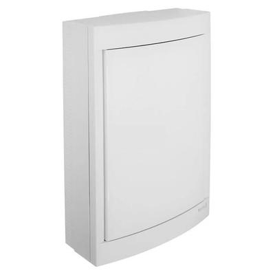 Leerschaltschrank 36 Module Panasonic blickdichte Tür