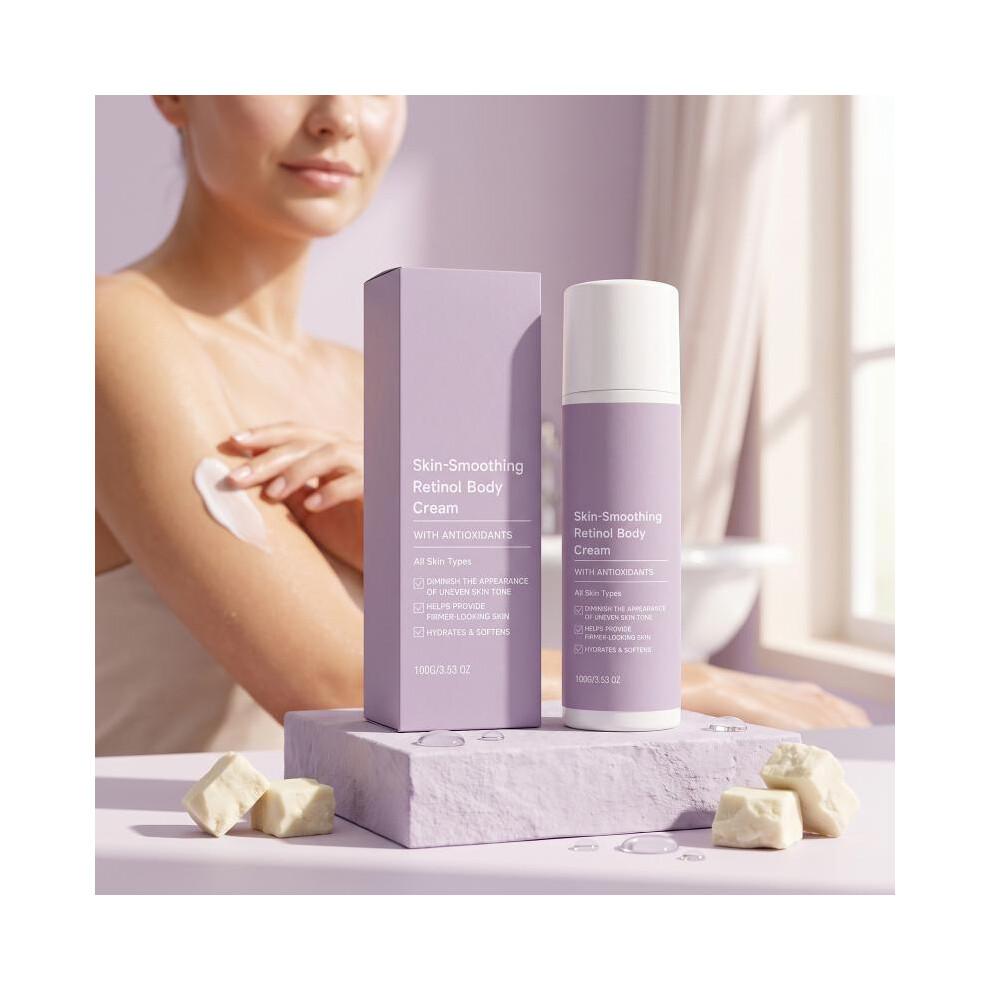 Loción Corporal con Retinol hidrata y repara, ligera y no grasa