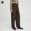 Women's High-Waist Drape Casual Long Pants