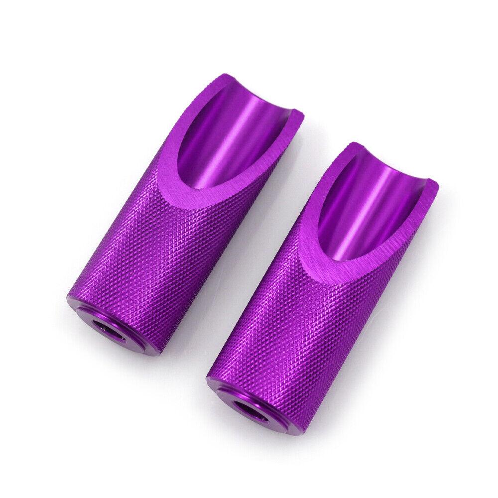 Aluminum Foot Pegs for Honda Motorcycle Ruckus Zoomer Foot Pedal Pegs Purple