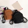 Damenmode, Reise, kleine Tagesrucksäcke, leicht, schlicht, Cord, Doppel-Schultertasche, Schulrucksäcke