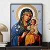 Religious Virgin Mary Portrait Diamond Painting Set  DIY 5D Full Diamond Crafts for Home Wall Decoration