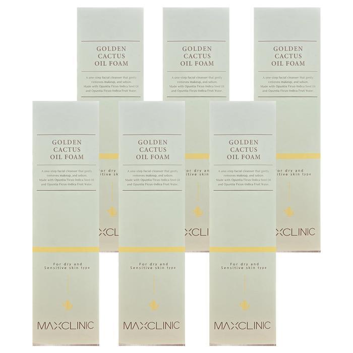 MAXCLINIC Golden Cactus Oil Foam 110ml x 6 HIS (29415142)