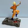Anime Dragon Ball Figures Battle Training Clothes Goku Figure Jumping Model Collect Children Toys Doll Decoration Gifts