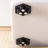Mini Self Adhesive Furniture Casters Wheels 360° Rotating Stablize Universal Wheel Mute Ball Self Adhesive Pulley Base