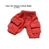 Plush Toy Cotton Doll Pants Pocket Pants Doll Jeans Clothes Fashion Doll Trousers  Kids Toys