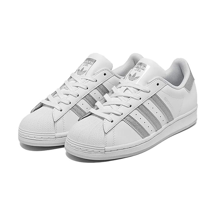 Adidas Originals Superstar Series Girls Are Awesome Retro Casual Low Top Kids Sneakers Kids Sneakers White Gray H67668