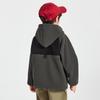 Boys' Fleece Color-Block Hooded Jacket