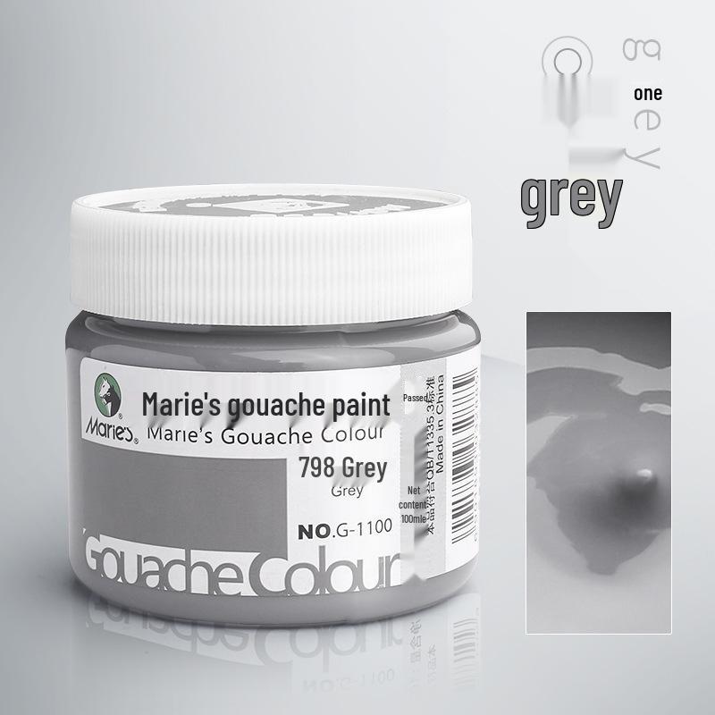 Mali Concentrated Gouache Paint Refill - Jelly Pigment for Art Exams