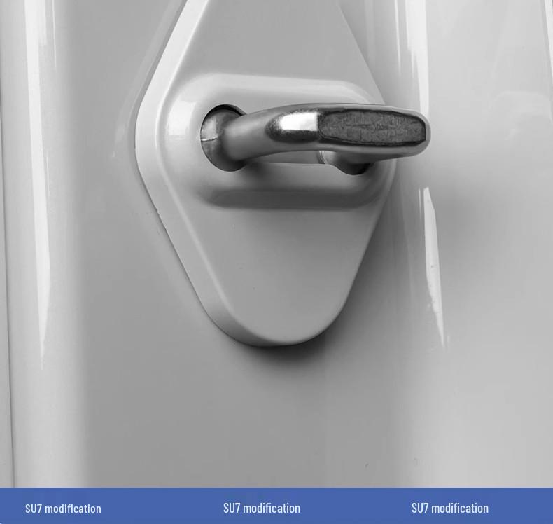 Xiaomi SU7 Car Door Lock Protection Cover: Rust-Proof ABS Buckle and Limiter Accessory