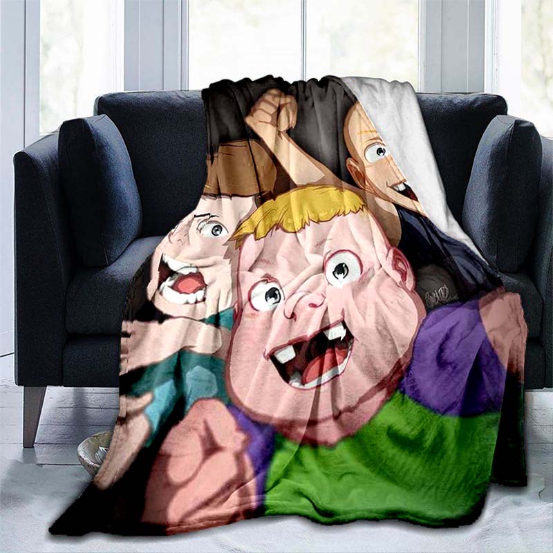 The Adventures of A Young Boy Blankets Game Throw Blankets for Sofa Couch Camping Flannel Blankets Perfect for Living Rooms Bedrooms