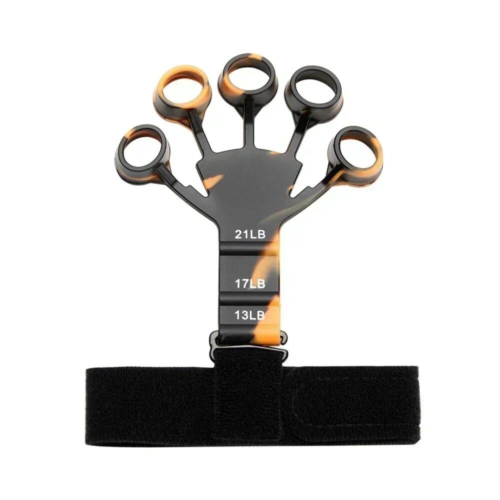 Fitness and Exercise Training Gripper, Hand Expander, Finger Squeeze, Sports Gym, Training Accessories, 5 Resistance, Training