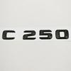 3D ABS Car Letters Logo C200 C250 C260 4MATIC Rear Trunk Badge Emblem Sticker For Mercedes Benz C Class W206 Tail Accessories IL1