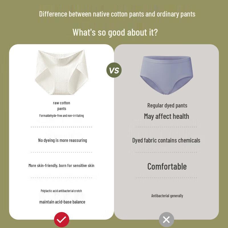 Women's Seamless Anti-Bacterial Tummy Control Cotton Briefs