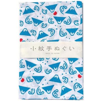 Miyamoto-Towel Japan-made Tenugui Komon Wagara Izumi Koubai 3390cm Mount Fuji 33478