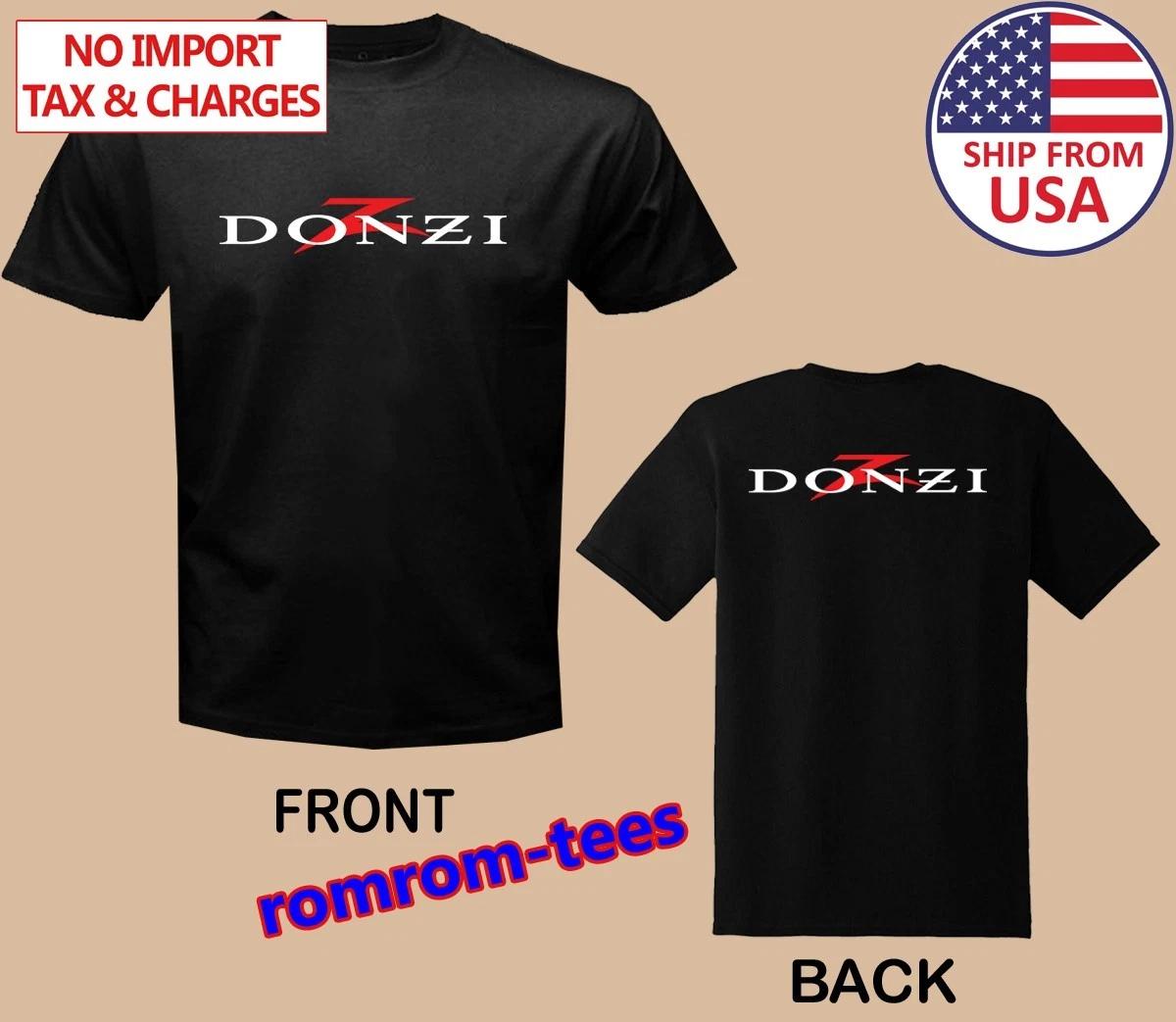 Donzi Boats Black Size S-5XL XL
